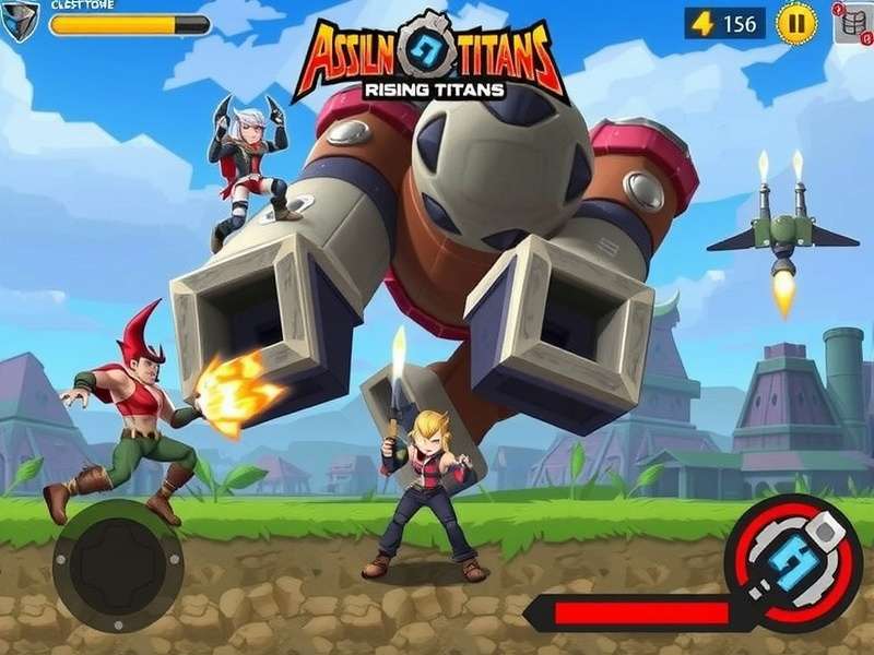 Assolna Rising Titans Gameplay Screenshot